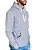 Blusa de Frio Moletom Canguru Masculino Cinza - Imagem 2