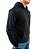 Blusa de Frio Moletom Canguru Masculino Preta - Imagem 2