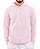Blusa de Frio Moletom Masculino Canguru Rosa Bebê - Imagem 1
