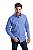 Camisa Xadrez – 100% algodão –fio 70 (azul/branca) - Imagem 3