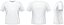 Camiseta branca Malha PP 100% poliester - Imagem 1