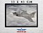 Quadro - Gripen da FAB (33cm x 43cm) - Imagem 1
