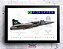Quadro - GRIPEN FORÇA AÉREA BRASILEIRA (20cm x 30cm) - Imagem 2