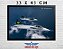 Quadro - Gripen-E (33cm x 43cm) - Imagem 1