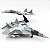SU-57 FELON - METAL - COM OPÇÕES DE ARMAS - 1:100 - Imagem 3