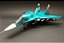 SU-34 FULLBACK - 1:72 (GRANDE) - PLASTIMODELO - RARO! - Imagem 6
