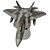F-22 Raptor (METAL) - COM OPÇÃO DE TREM DE POUSO - 1:100 - Imagem 3