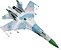 SU-27 Flanker - METAL - 1:100 - Imagem 3