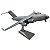 C-17 GLOBEMASTER - 1:200 (GRANDE) - CINZA ESCURO - Imagem 1