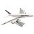 AIRBUS A-380 - 1:250 (GRANDE / 32CM) - Imagem 2