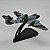 GLOSTER METEOR - METAL - 1:100 - RARO! - Imagem 2