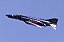 RARO! F-4 PHANTOM II Japão - METAL - PINTURA COMEMORATIVA 1:100 - Imagem 5