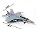 F/A-18 SUPER HORNET- (Escala 1:100) - METAL - Imagem 5