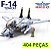 F-14 TOMCAT- Blocos de montar - Asas variáveis - 404 peças - 36cm - Imagem 1
