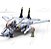 F-14 TOMCAT- Blocos de montar - Asas variáveis - 404 peças - 36cm - Imagem 2