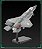 Caça F-35 (25CM) - BRINQUEDO (com luzes e fricção) - Imagem 3