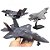 Caça F-35 (25CM) - BRINQUEDO (com luzes e fricção) - Imagem 7