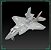 Caça F-35 (25CM) - BRINQUEDO (com luzes e fricção) - Imagem 2