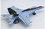 Caça FA-18 Super Hornet (22CM) - BRINQUEDO (com luzes e fricção) - Imagem 3