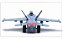 Caça FA-18 Super Hornet (22CM) - BRINQUEDO (com luzes e fricção) - Imagem 4