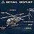 Helicóptero militar - Blocos de montar (estilo LEGO) - 523 peças - 45cm - Imagem 4