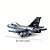 Avião de caça F-16 - 37cm - Blocos de montar (estilo LEGO) - Asas e peças móveis - 521 peças - Imagem 3