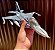Avião de caça F-16 - 37cm - Blocos de montar (estilo LEGO) - Asas e peças móveis - 521 peças - Imagem 4