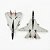 F-14 TOMCAT - METAL - Asas com geometria variável e opções de trem de pouso (1:100) - Imagem 9
