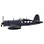 Avião da 2ª Guerra F4U CORSAIR - METAL - 1:72 - com hélice móvel - Imagem 5