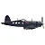 Avião da 2ª Guerra F4U CORSAIR - METAL - 1:72 - com hélice móvel - Imagem 4