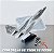 YF-23 BLACK WIDOW II - 1:72 (GRANDE) - COM PEÇAS MÓVEIS - Imagem 3