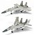 J-15 (SU-33) - 1:72 (30CM) - Com ASAS DOBRÁVEIS e opção de trem de pouso - Imagem 3
