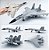 J-15 (SU-33) - 1:72 (30CM) - Com ASAS DOBRÁVEIS e opção de trem de pouso - Imagem 1