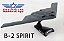 B-2 SPIRIT - METAL - ESCALA 1:280 - Imagem 1