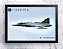 Quadro - Gripen da FAB (20cm x 30cm) (cód. 5-3) - Imagem 1
