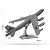 B-52 Stratofortress - METAL - 1:200 - Grande (30cm) - Imagem 4