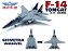 F-14 TOMCAT - 1:72 (GRANDE) - ASAS COM GEOMETRIA VARIÁVEL (1B) - Imagem 1