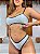 Biquíni Joatinga -Top fixo com regulador / Calcinha asadelta - Lycra Rosset - Imagem 1