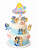 Topo de Bolo Bluey Personalizado | Decoração Festa Infantil com Nome - Imagem 3