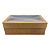 CAIXA RETANGULAR COM VISOR - 27X16X9CM - Imagem 5