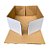 CAIXA DE PAPELÃO COM VISOR PARA BOLO - 40X40X12CM - Imagem 3