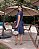 Vestido Midi Jeans Chambray Com Babado SLP 3323 - Imagem 3