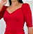 Vestido Tubinho  Decote Coração 8437 - Imagem 5