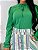 Conjunto Saia Midi Listrada e Blusa Manga Longa 0231 - Imagem 4
