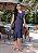 Vestido Midi Jeans Chambray Com Pesponto Botões e Bolsos 3001 - Imagem 7