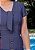 Vestido Midi Jeans Chambray Com Pesponto Botões e Bolsos 3001 - Imagem 3