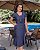 Vestido Midi Jeans Chambray Com Pesponto Botões e Bolsos 3001 - Imagem 1