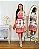 Vestido Curto Soltinho Com Manga Bufante 3039 - Imagem 3