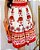 Vestido Curto Soltinho Com Manga Bufante 3039 - Imagem 8
