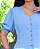 Vestido Longo Com Manga 3/4 e Botões 2364 - Imagem 12